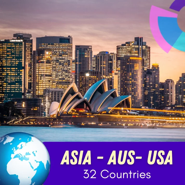 Asia Link - Australia - USA - Malaysiaesim