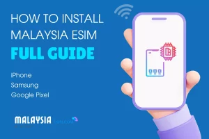 how to install Malaysia eSIM